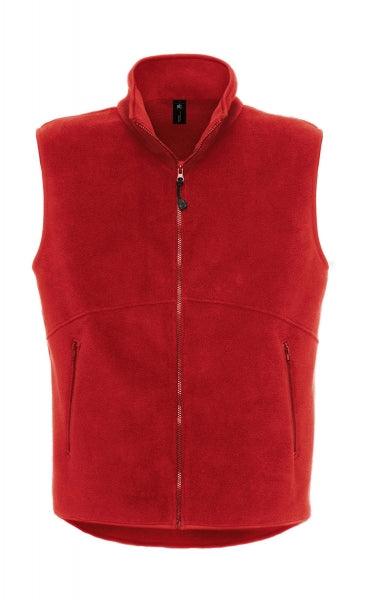 stampa gilet da uomo rosso